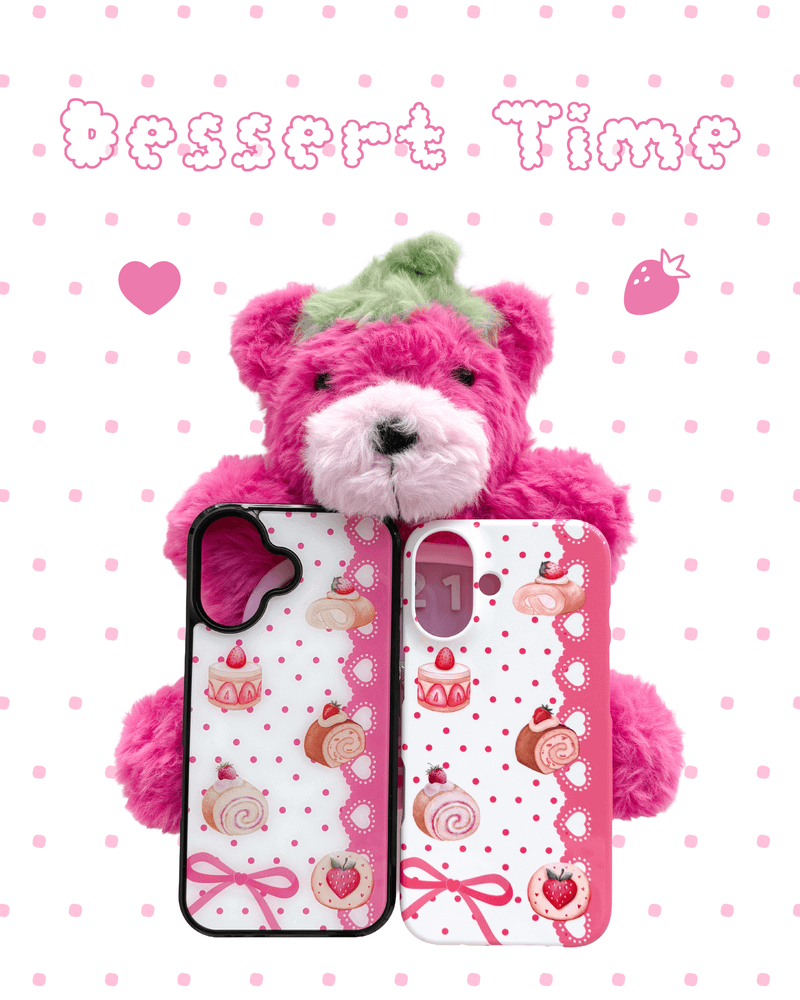 STAYBUBBLY（ステイバブリー）の「[MADE] 夢色パティシエール DESSERT GLOSSY HARD PHONECASE_PINK（スマホグッズ/小物）」