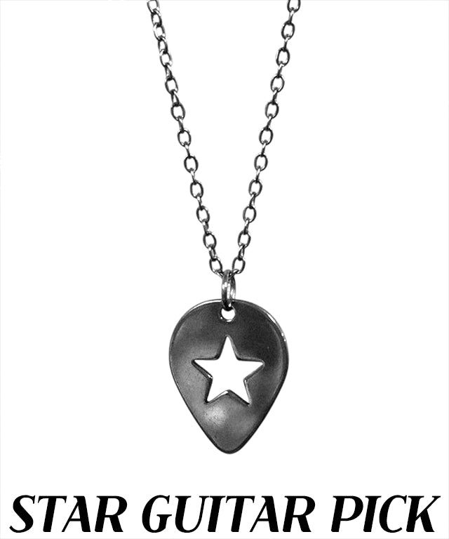 star guitar peak necklace
