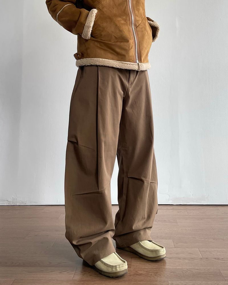 Tony Curved Cotton Pants