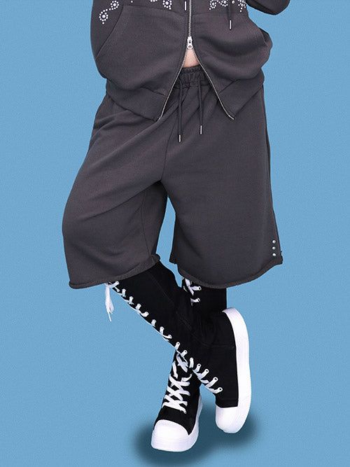 KUO（クーオ）の「punch half sweat pants (2color)（Pants）」