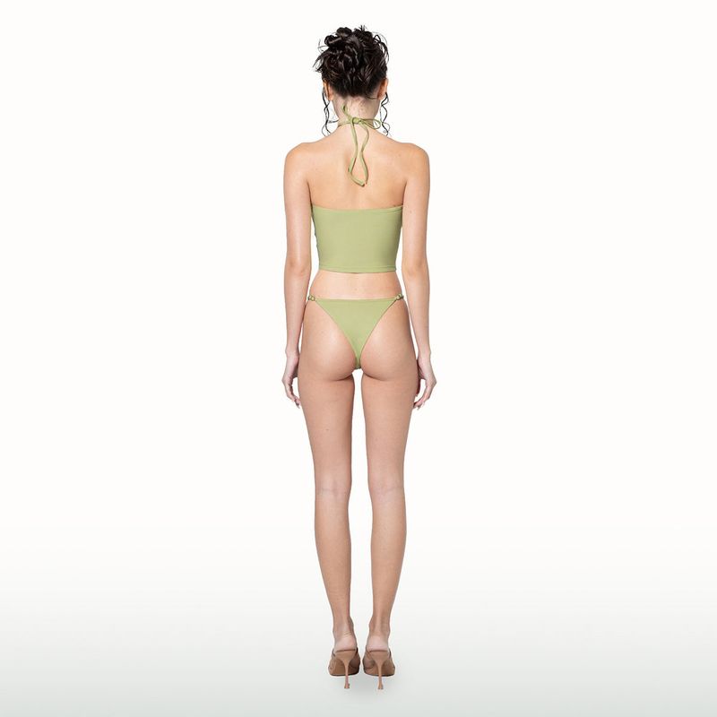 Adore halter top bikini set [lime]