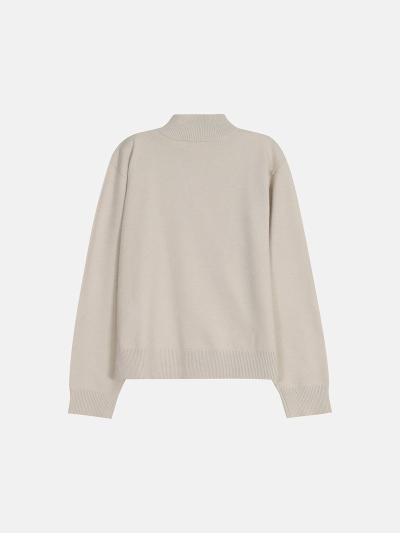 Nito Slash Knitted Zip Up