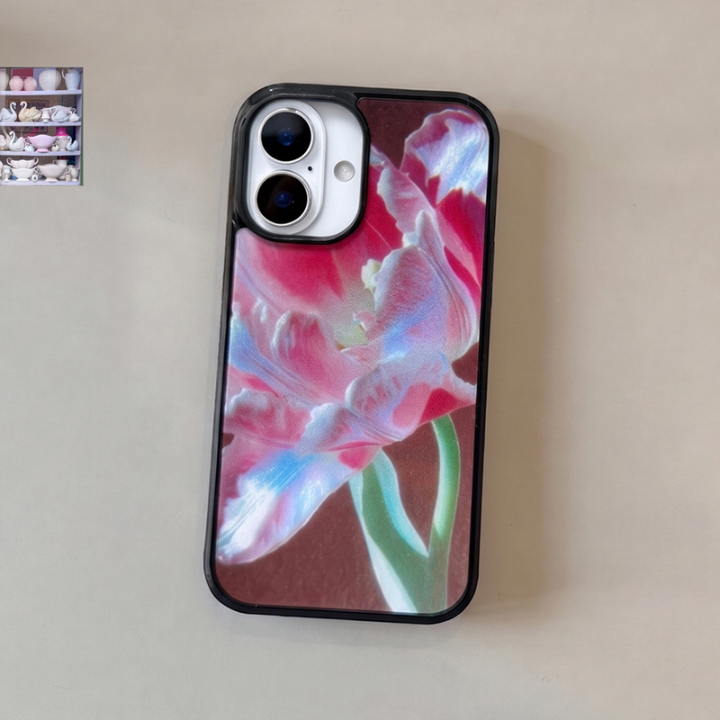 hasroom（hasroom）の「[glass bumper] flower6（Smartphone Accessories）」