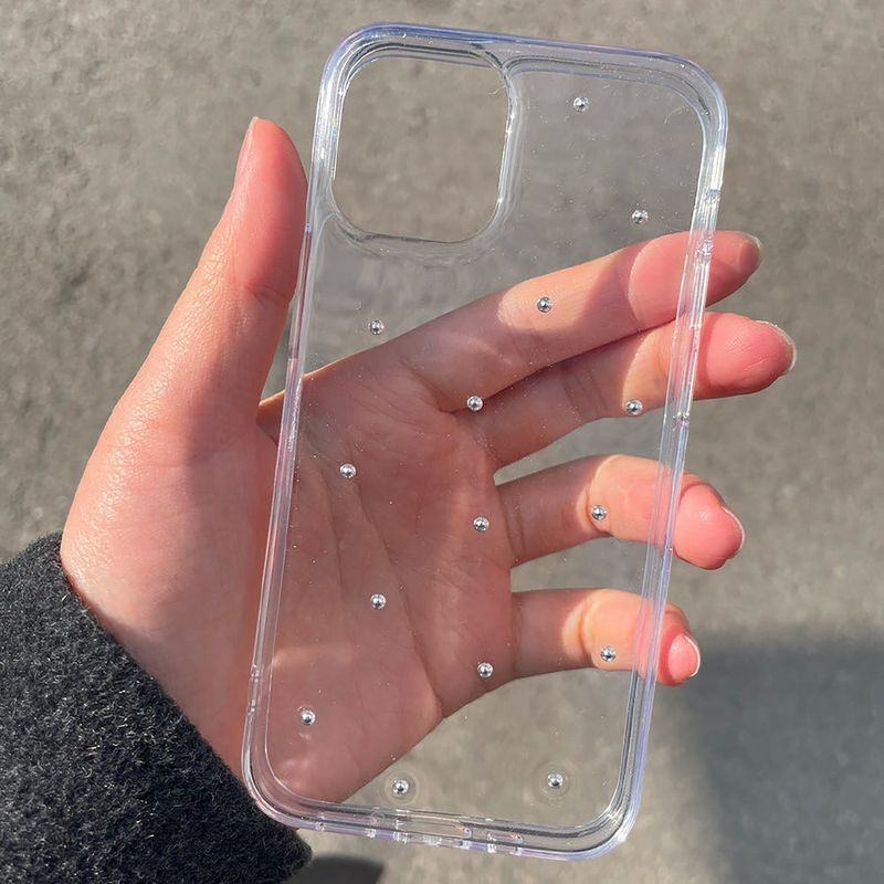[MADE] Silver Dot Resin Case