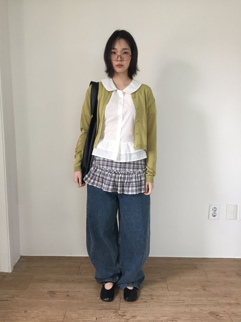 DUGGY（ダギー）の「チェック柄レイヤードラップスカート (2color)（スカート）」