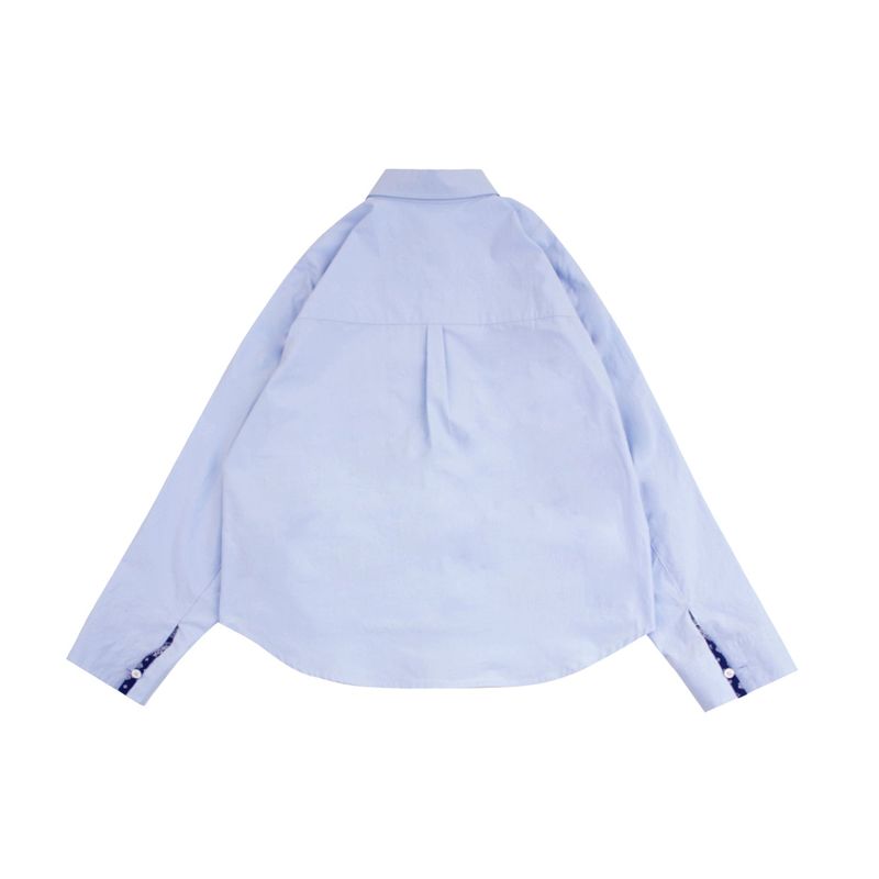REGULAR NUMBER POINT SHIRT (UNISEX)_SYF1BL01SB