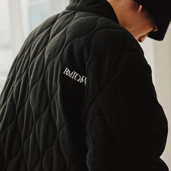 ROMANTIC CROWN（ロマンティッククラウン）の「FLIGHT QUILTING JACKET_BLACK（Jackets/Outerwear）」