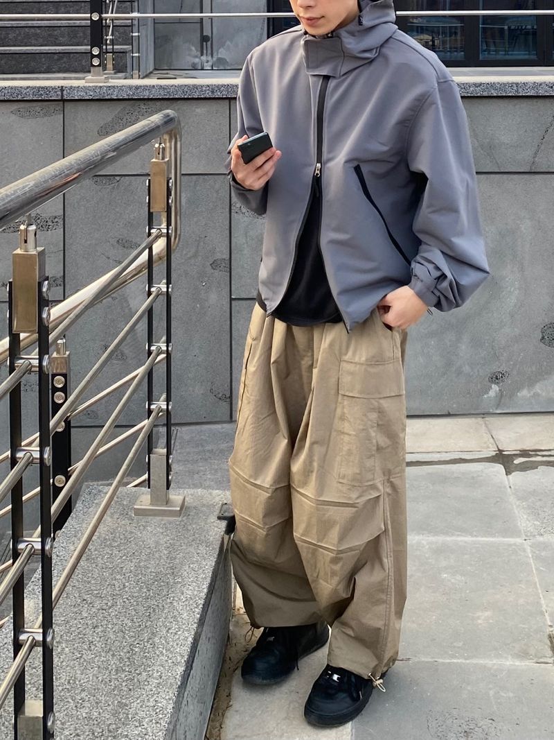 Spring Cargo Balloon Pants 3C