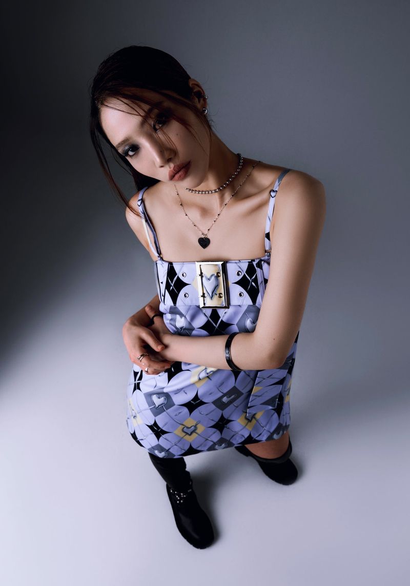 QUASI PURITY（クアシパルティ）の「クローム アーガイル ベルト ドレス（ワンピース/ドレス）」