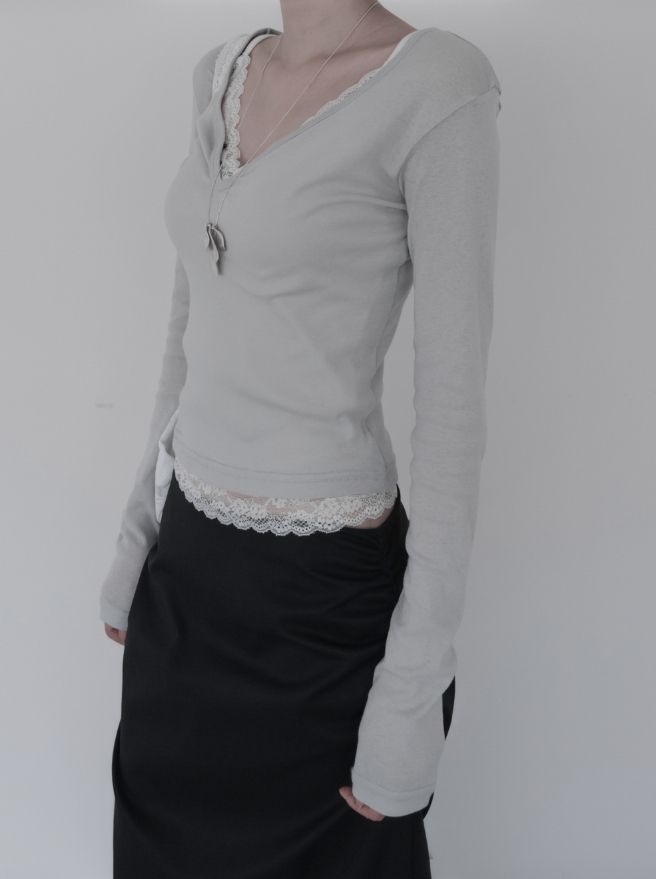 Miel Hook See-Through Tee
