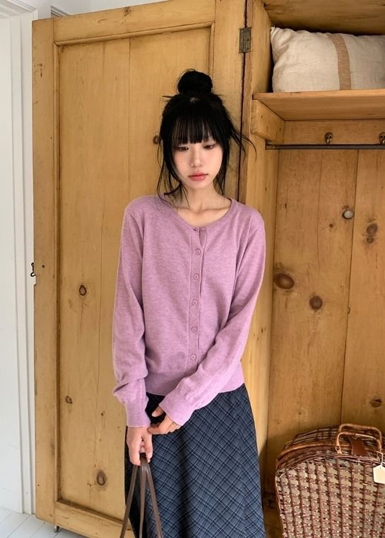 26FW★ [BAONHAUS] Formidi Round Cashmere Cardigan