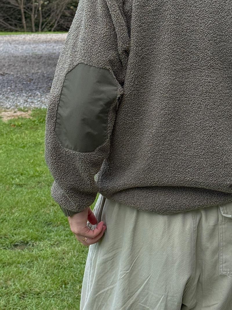 ASCLO Sherpa Snap Fleece Pullover (2color)