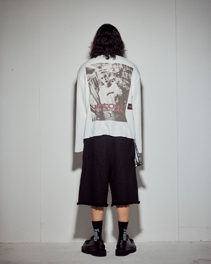 VTG printing heavy waffle LS-IV