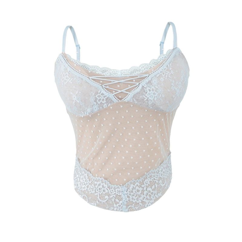 Lace-Layered Ribbon Bolero Set