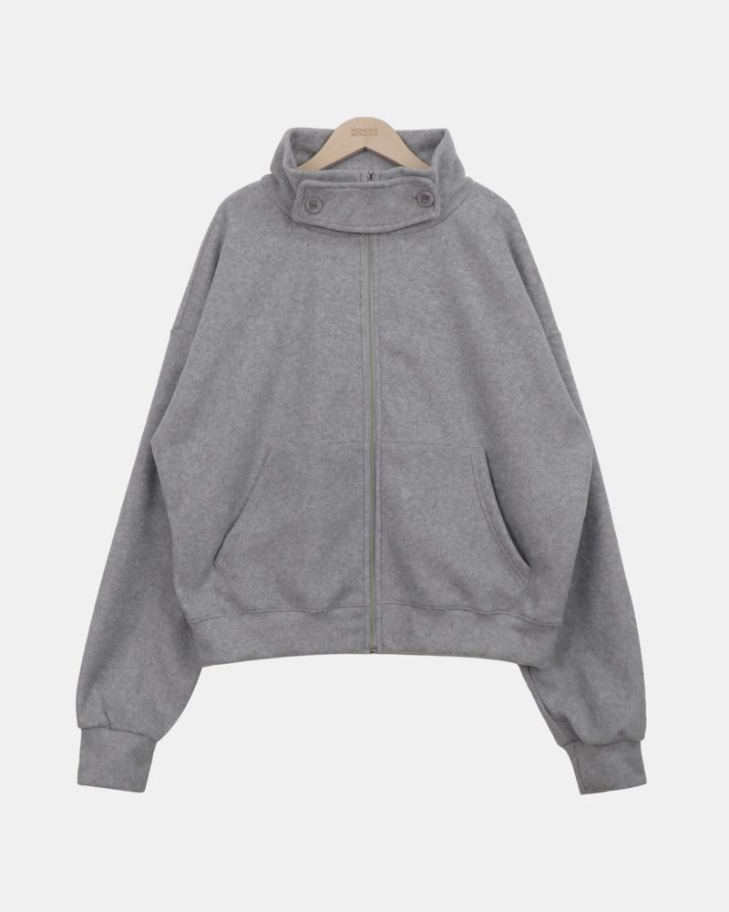 ジェニンデタッチャブルフーデッドジップアップ