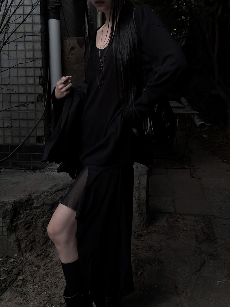 soft u-neck long sleeves (3color)