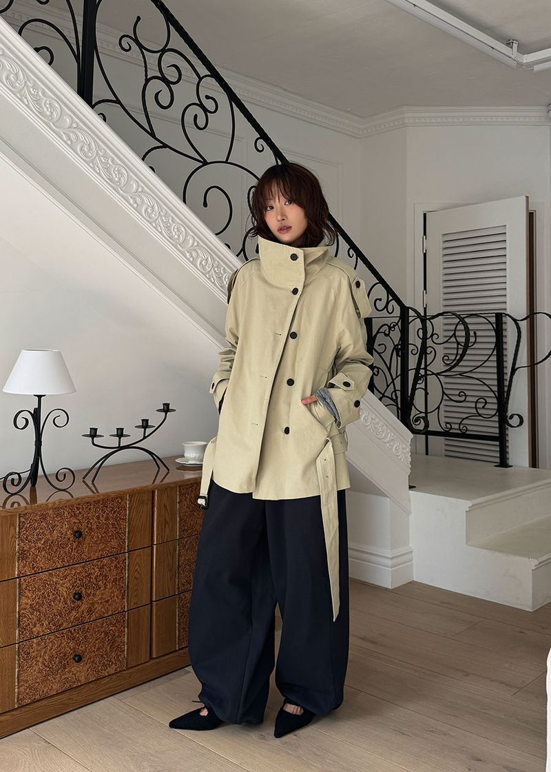 WIDE BALLOON SWEAT PANTS (6color)