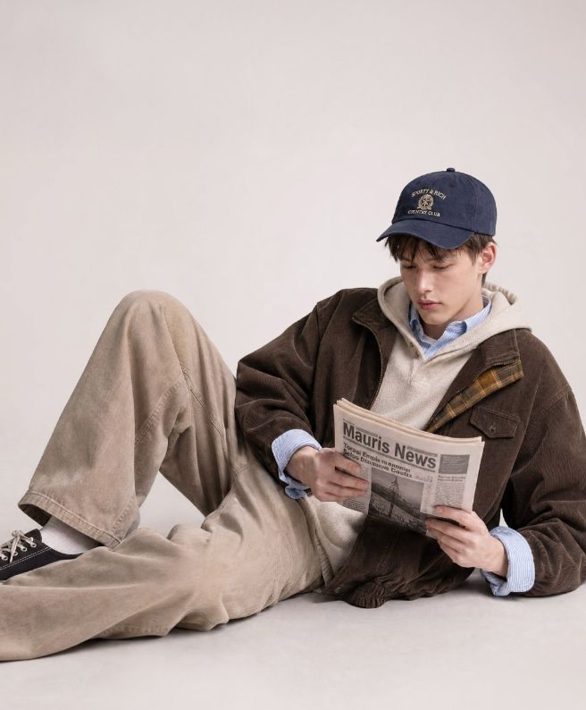 26FW★ Duff Corduroy Neck-Up Jacket