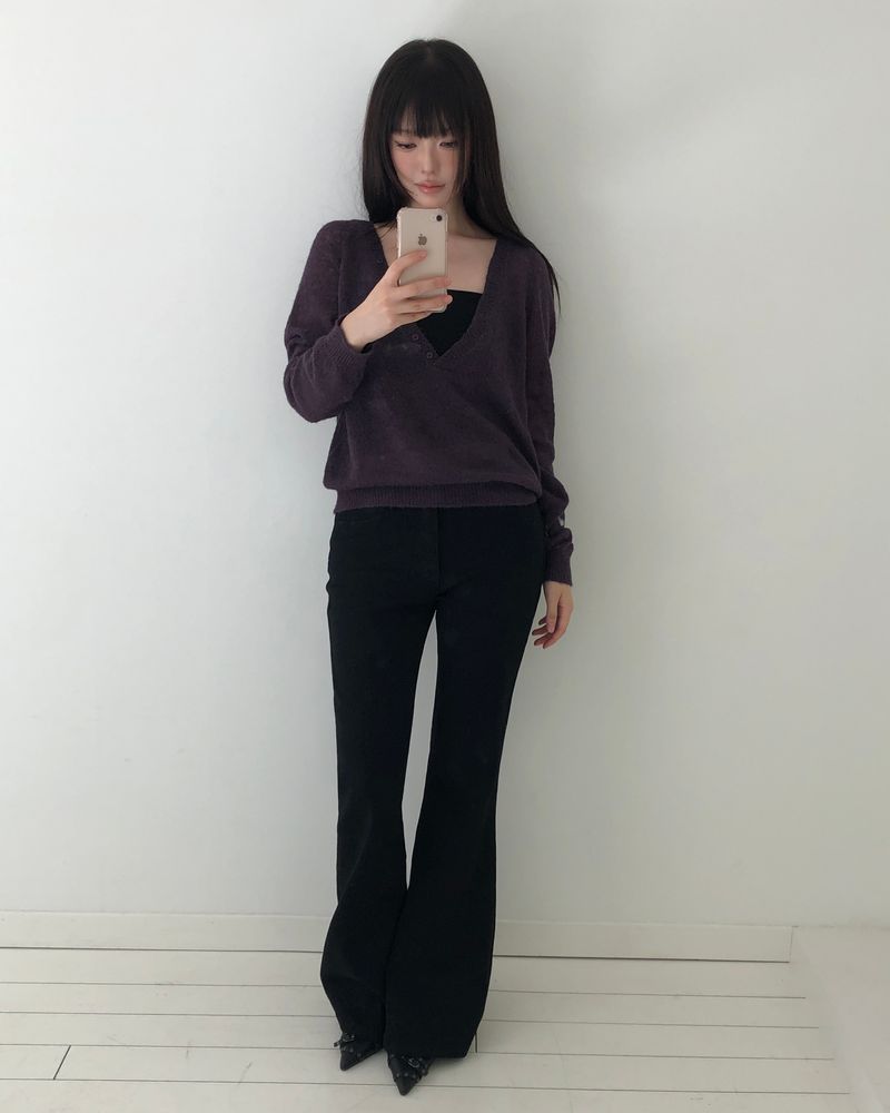 マンチ ブーツカット パンツ