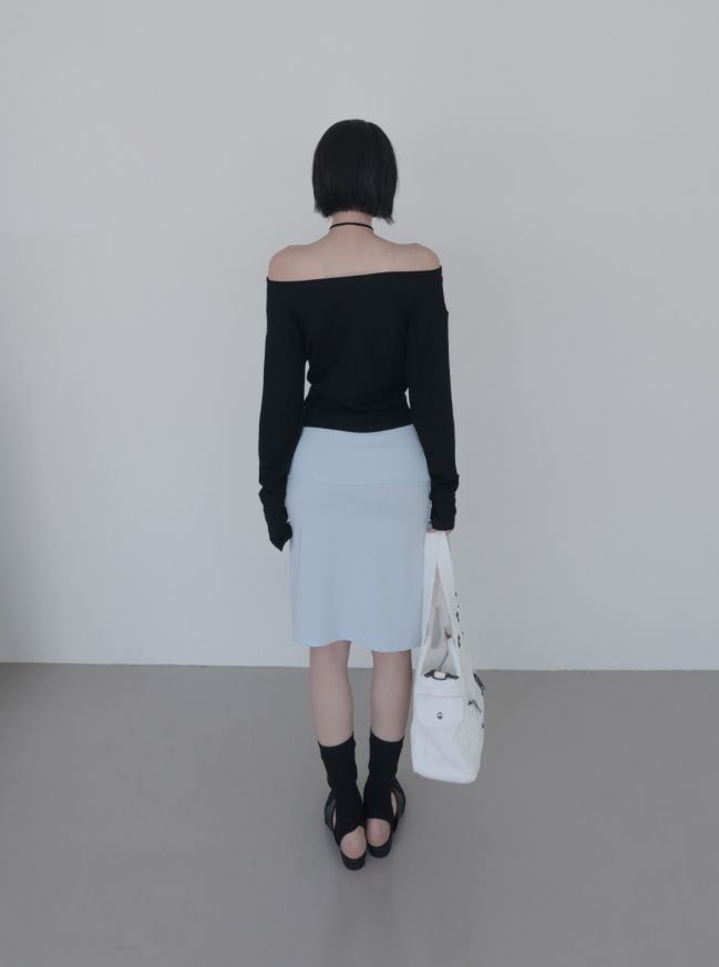 Robe Corset Cowl Off-Tee
