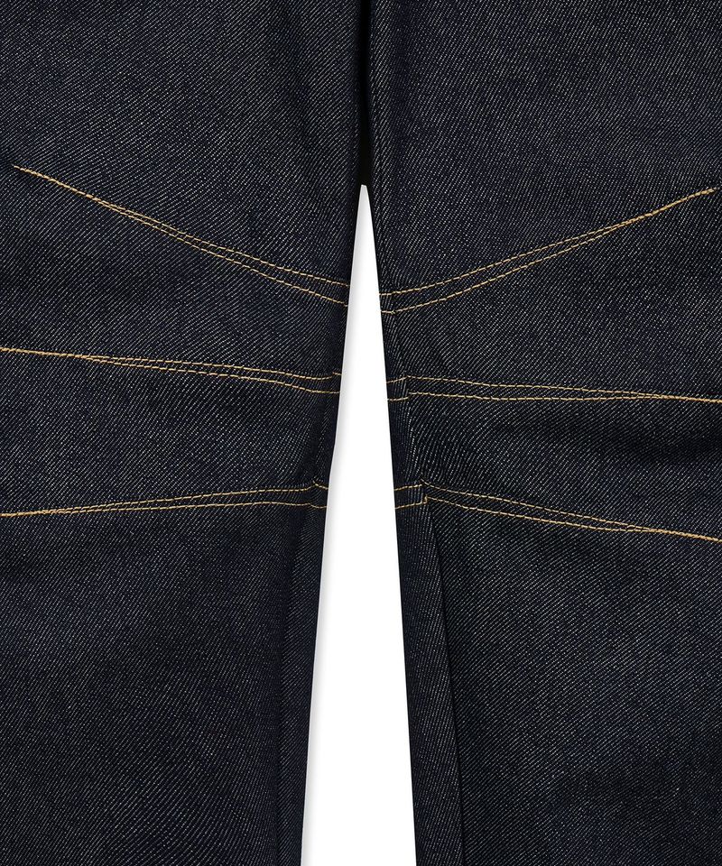 Shinchiback Fireman Curved Denim Pants - Indigo