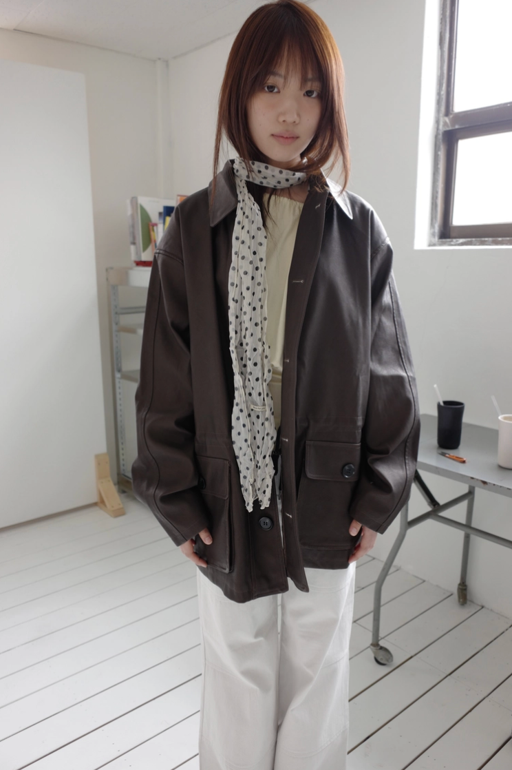callhag（コールハグ）の「fake leather jacket (2c)（Jackets/Outerwear）」