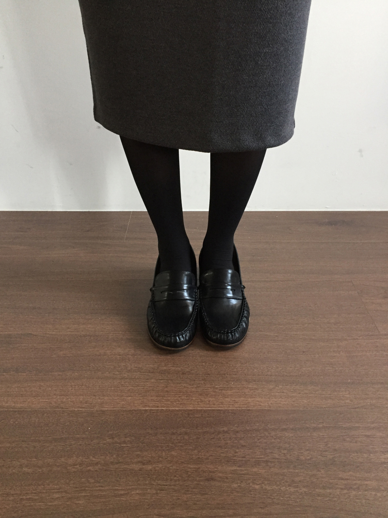 DUGGY（ダギー）の「ヴィーヴル ステッチ ペニー ローファー(3color)（シューズ）」