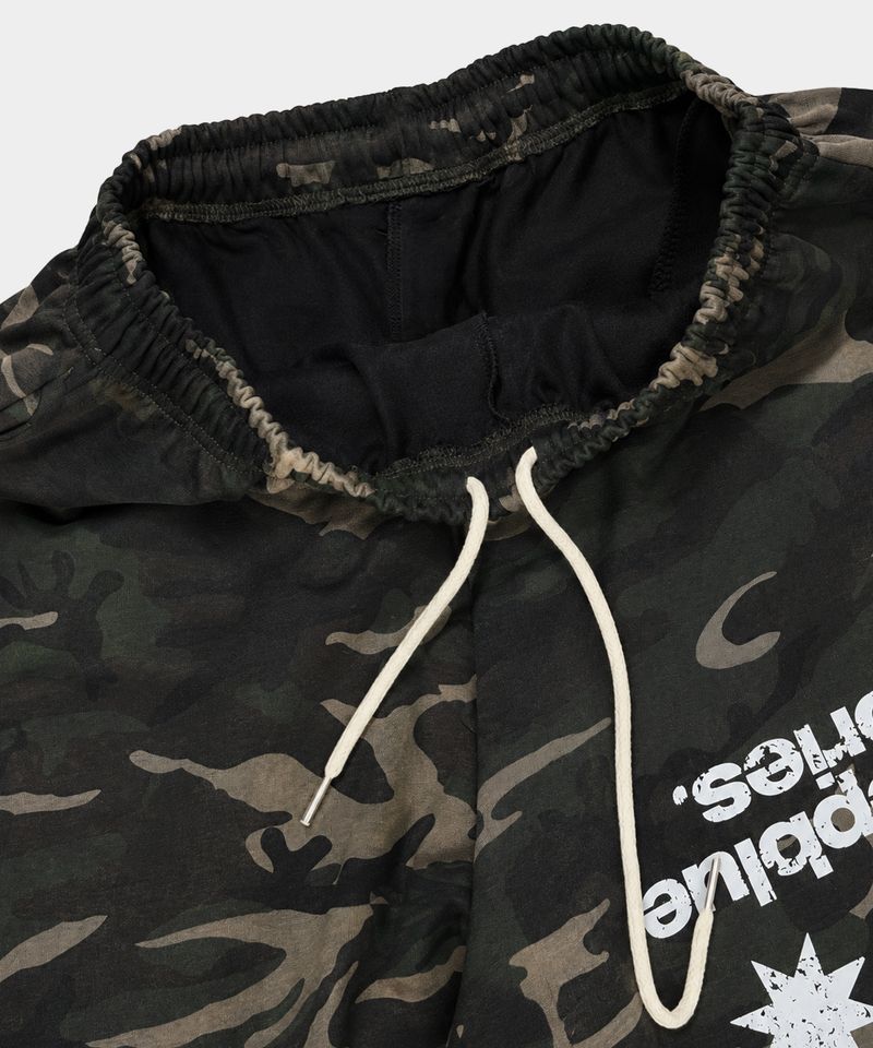 MM SYMBOL OVER CAMO SWEATPANTS (2 COLORS)