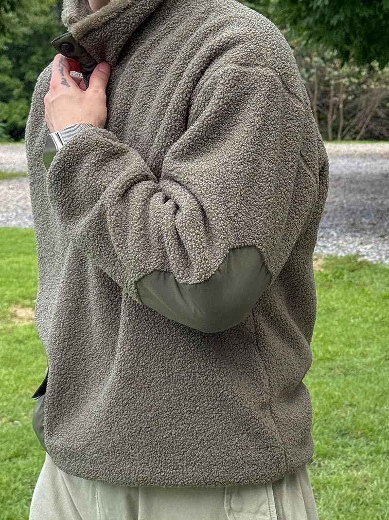 ASCLO Sherpa Snap Fleece Pullover (2color)