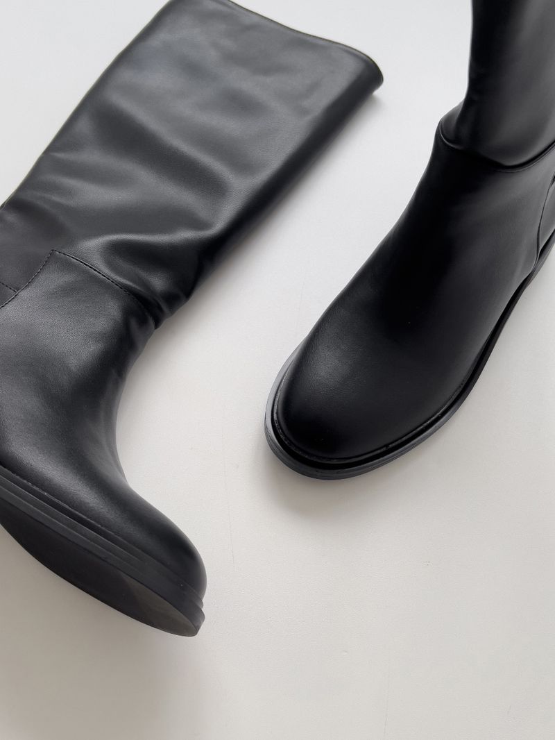 Boston Round Long Boots