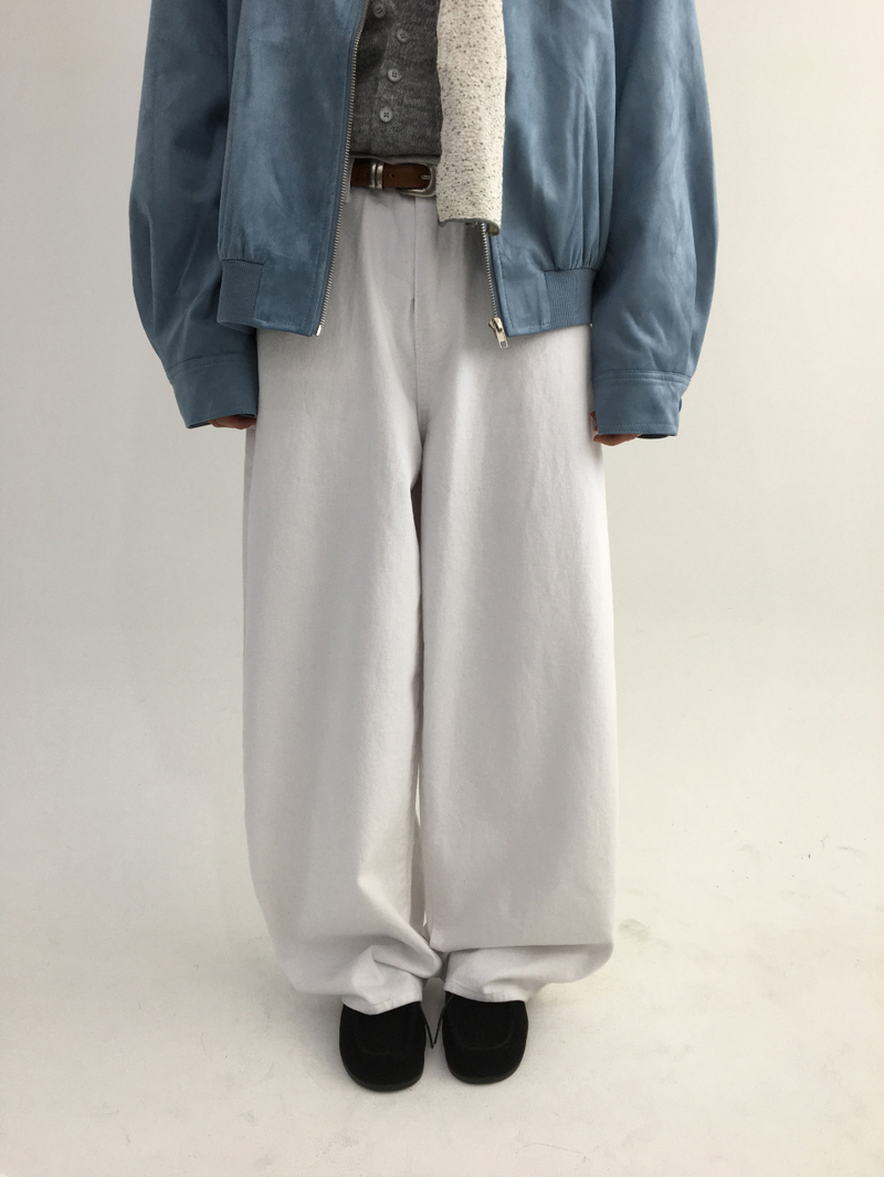 Clim brushed wide pants (3color)