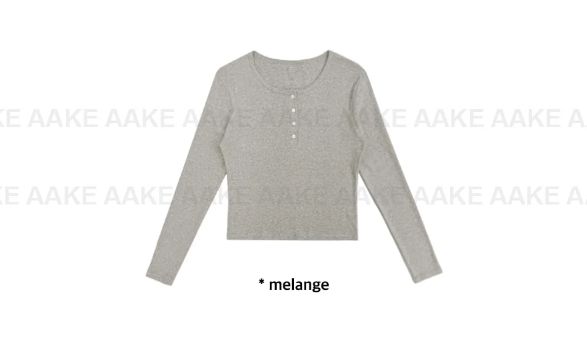 HENLEY BUTTON LONGSLEEVE