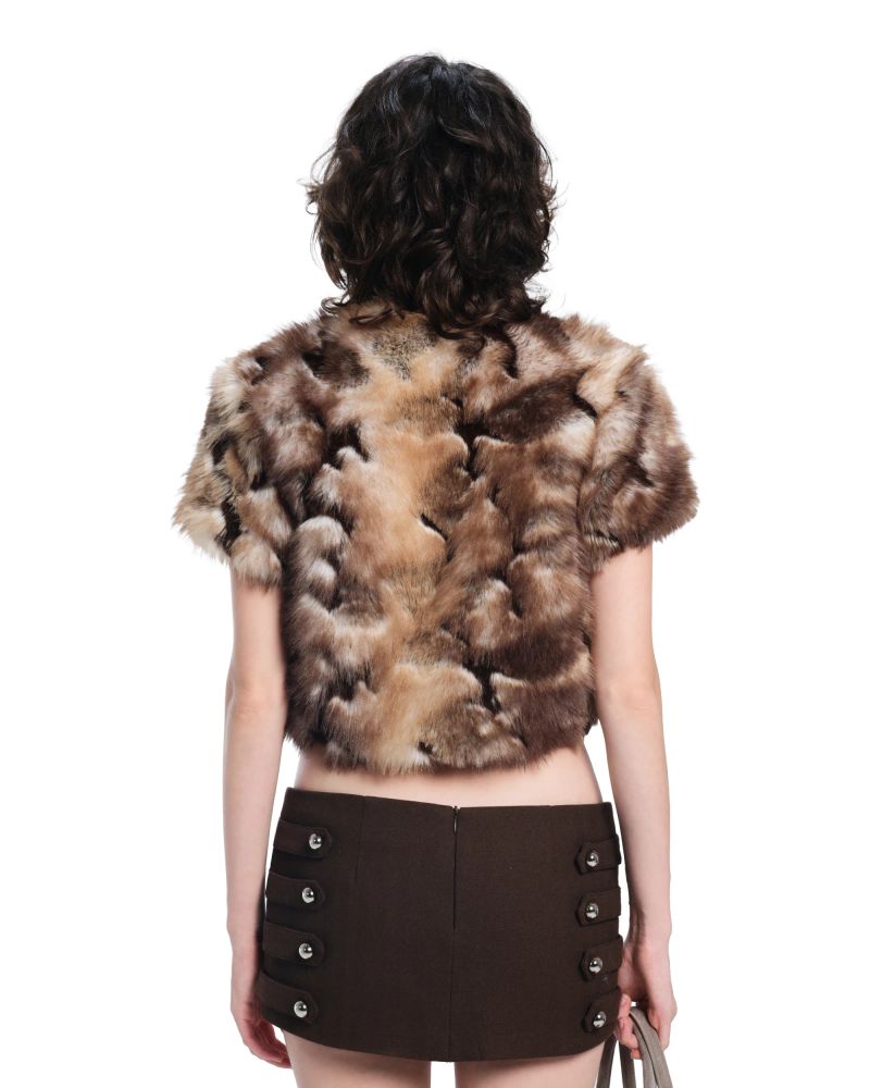 DDY SKIRT - BROWN