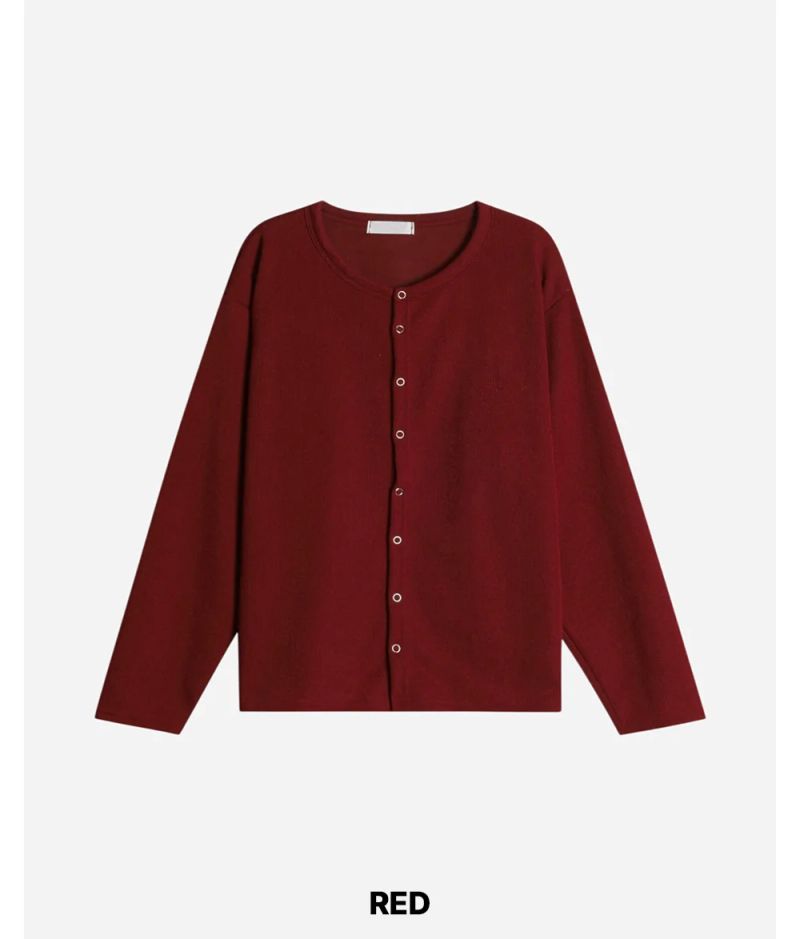 Fleck Cropped Knit Cardigan