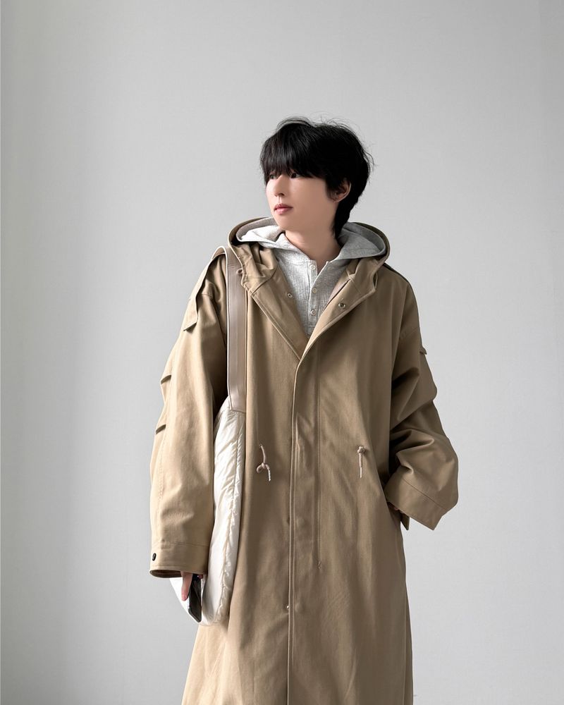 Edion Maxi Hooded Coat