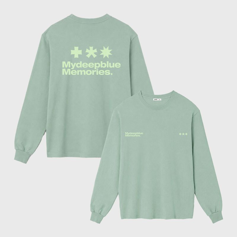 MYDEEPBLUEMEMORIES（マイディープブルーメモリーズ）の「MM SYMBOL LOGO LONG SLEEVE T(6 COLORS)（Tops）」