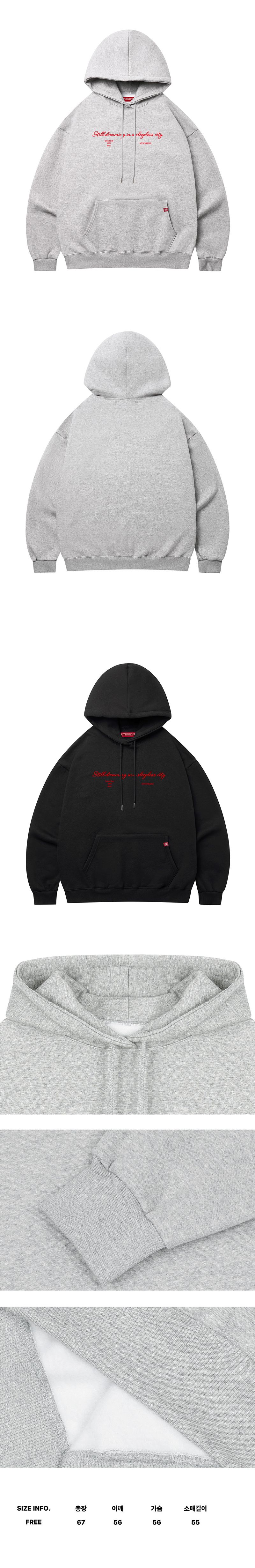 RED SPELL Oversized Hoodie (SOHKNK-105)