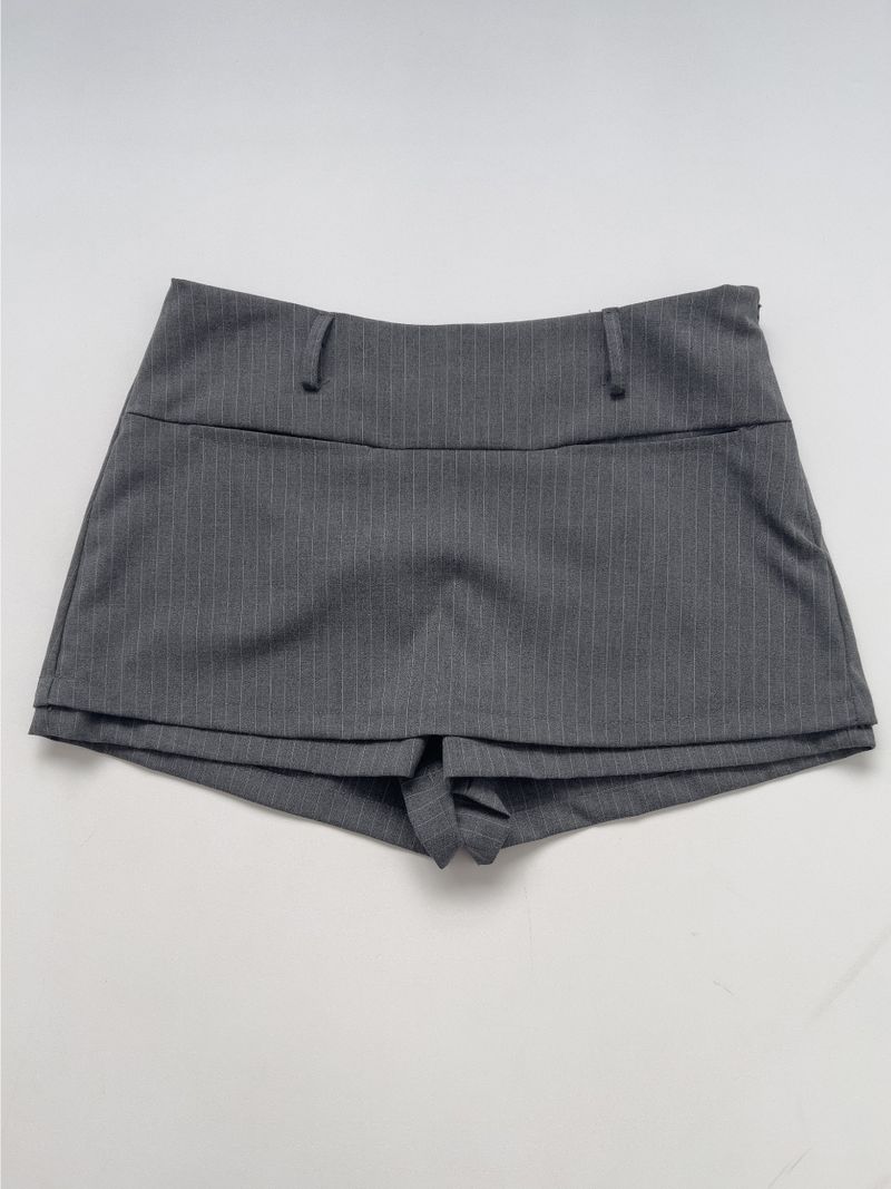 Milo Striped Layered Skirt Pants
