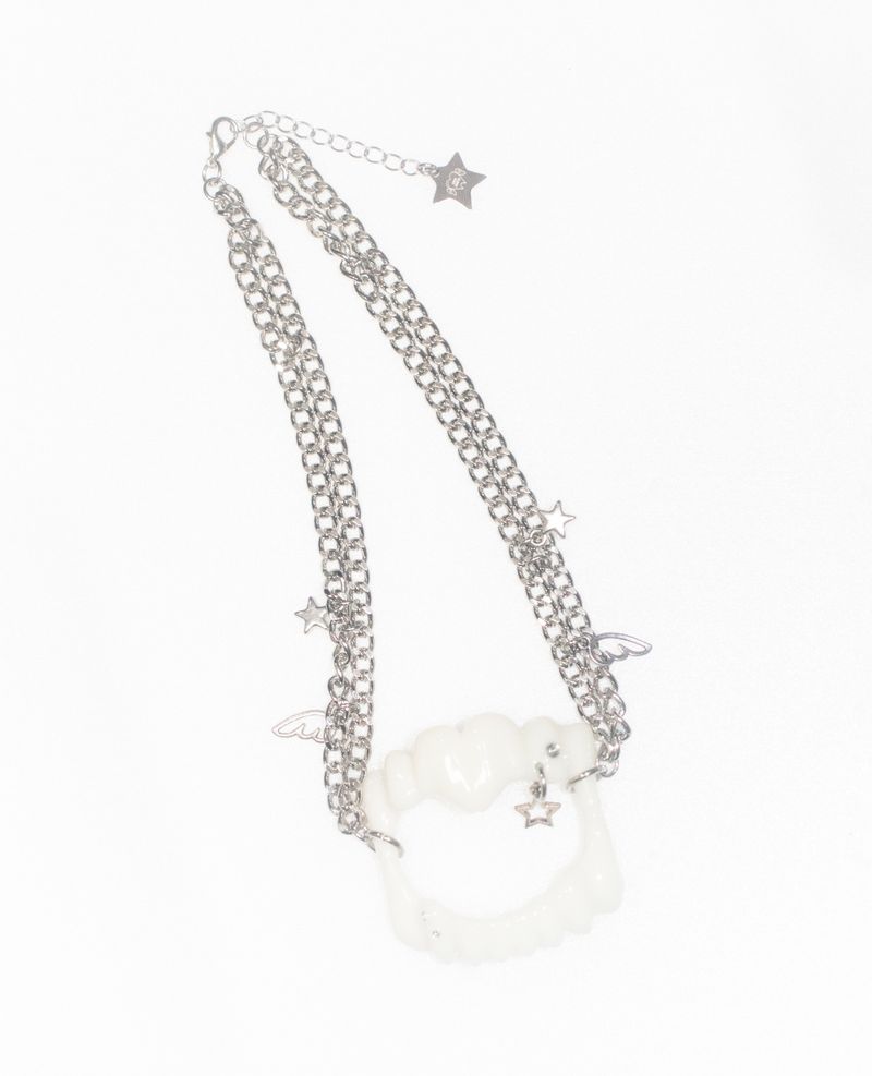 Bite Toothgem Necklace