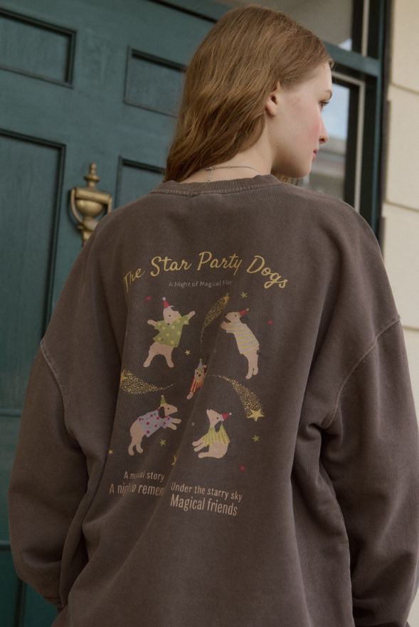26FW★ Star Puppy Sweatshirt