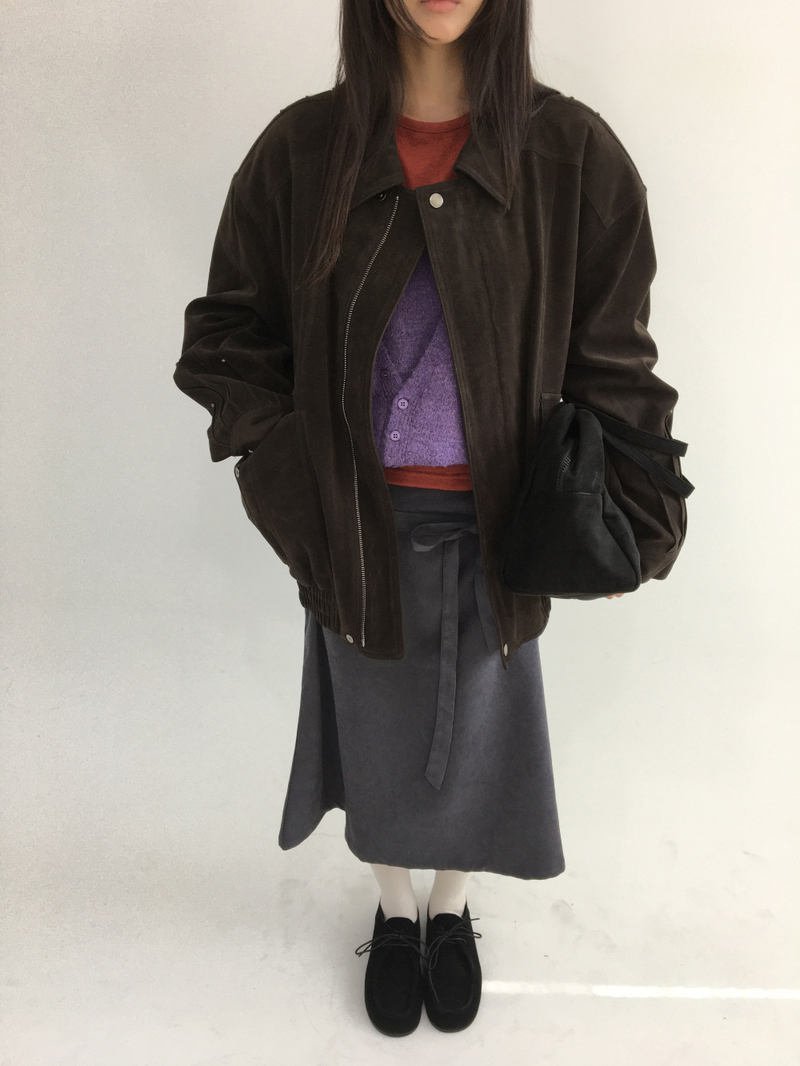 Tot Double V-Button Knit (4color)