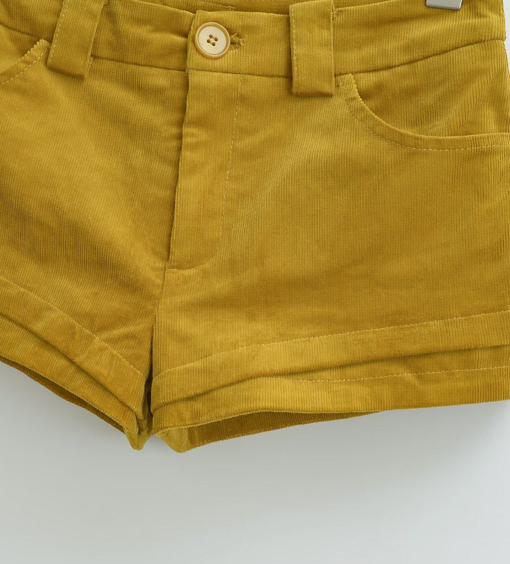 Corduroy Micro Shorts