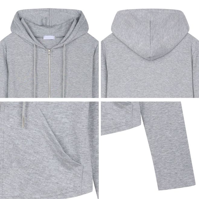 PL Skinny Hood Zip-up
