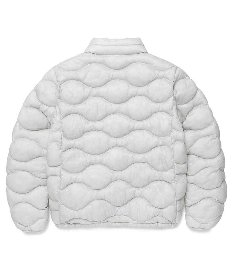 SOFT AIR HIGH-NECK PADDED JACKET GREY (CV2GFUB902A)