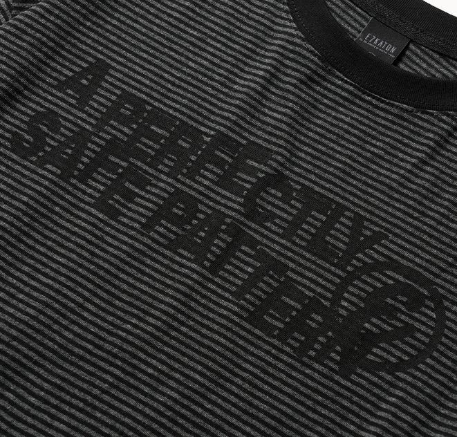 26FW★ Safe Pattern Stripe Long Sleeve-T