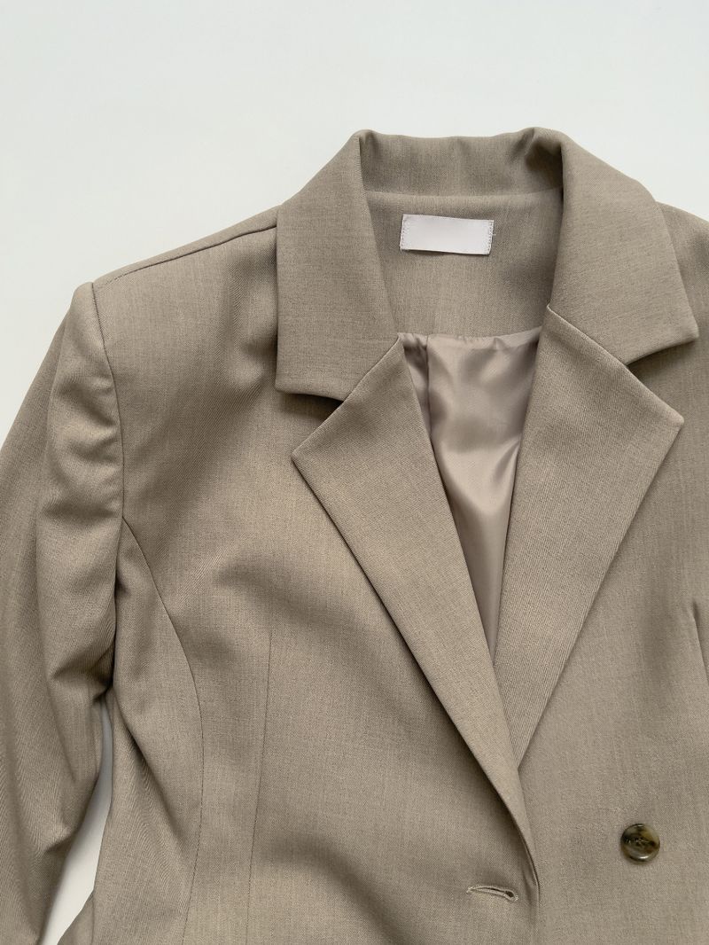 [Scarf SET] Glass Wrap Half Jacket