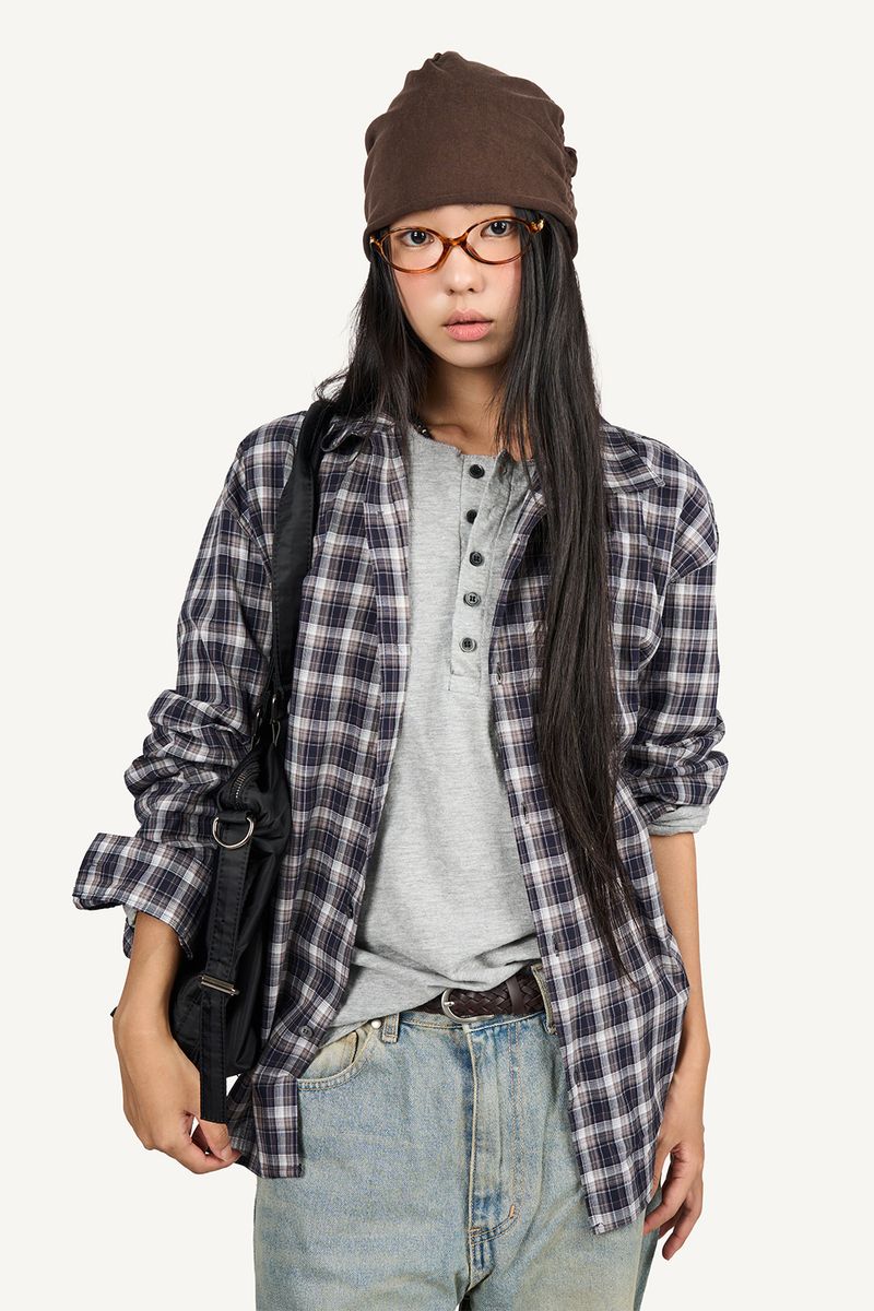 Raucohouse（ラウコハウス）の「Cor Check Shirt（Tops）」