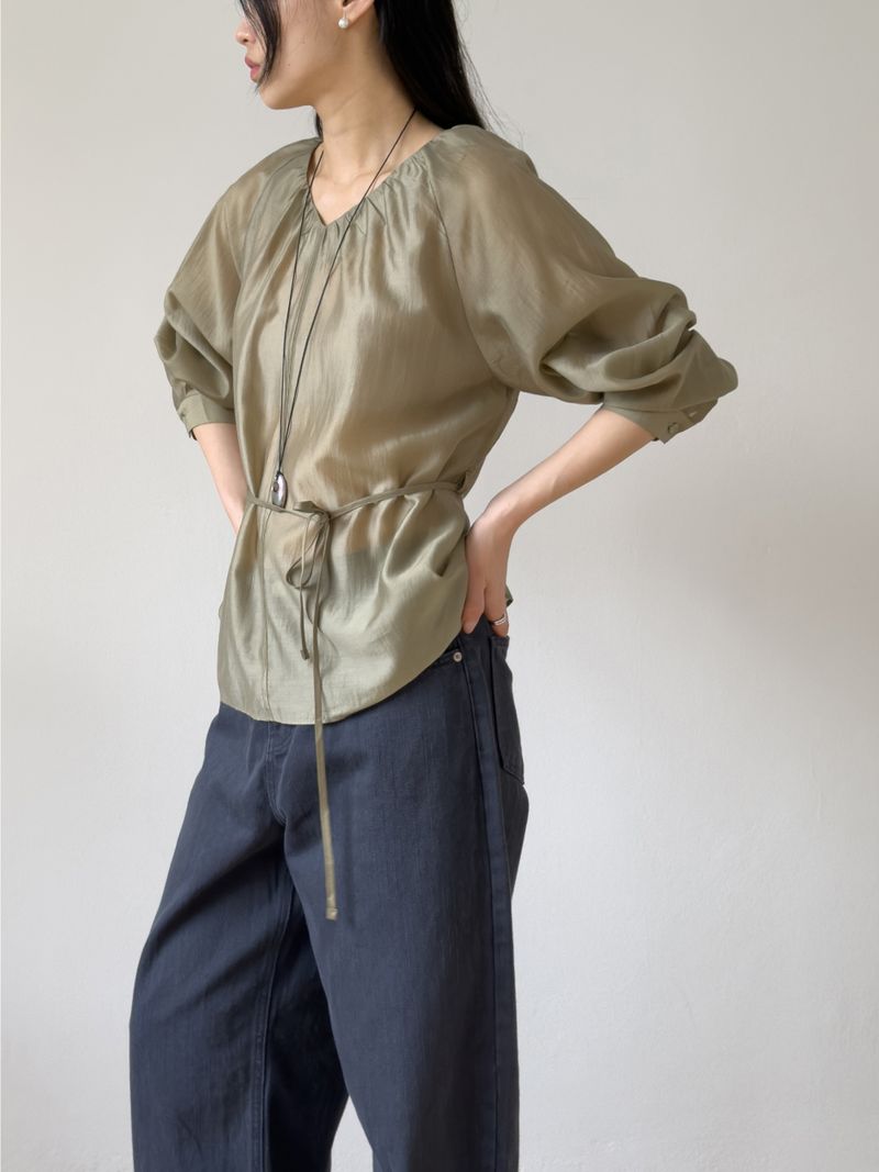 802 Bio Wide Denim Pants