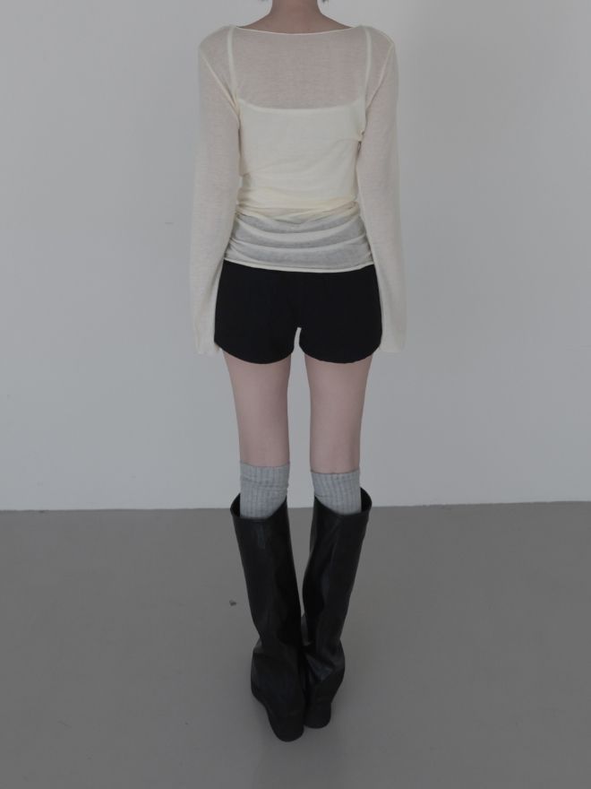 Nuel Twisted Long Sleeve Tee