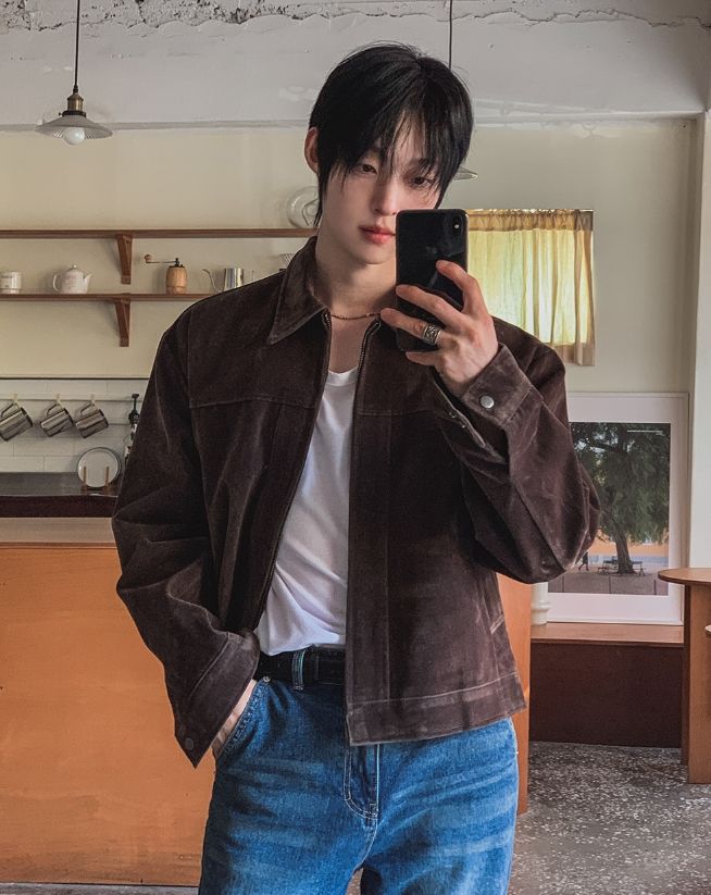 Salton Velvet Suede Zip Crop Blouson